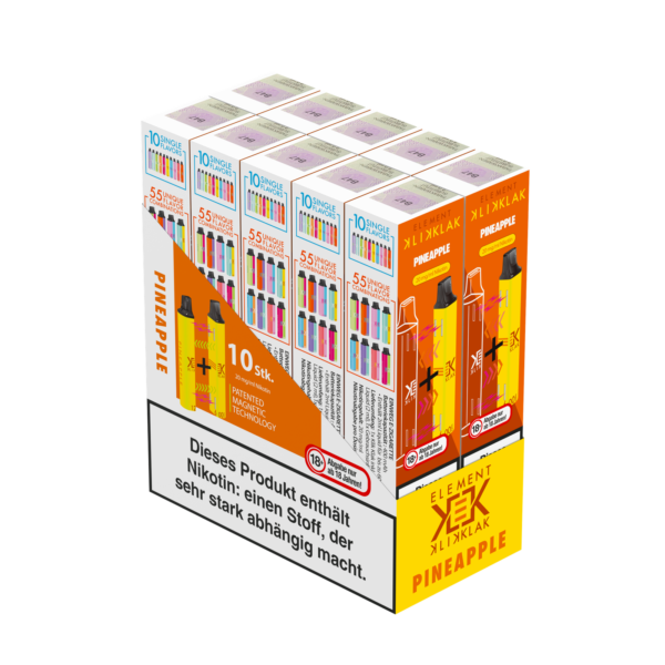 Klik Klak Pineapple NS20 - 20 mg - 10er-Pack