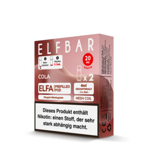 ELFA CP Prefilled Pod - Cola