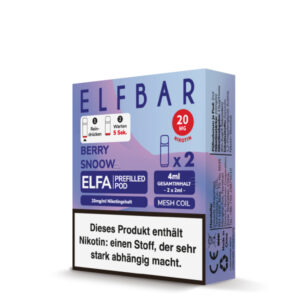 ELFA CP Prefilled Pod - Berry Snoow