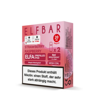 ELFA CP Prefilled Pod - Strawberry Raspberry