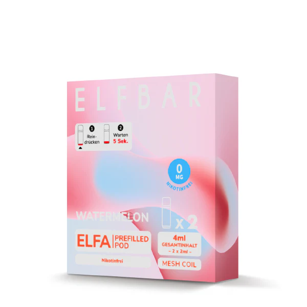 ELFA CP Prefilled Pod - Watermelon (nikotinfrei)