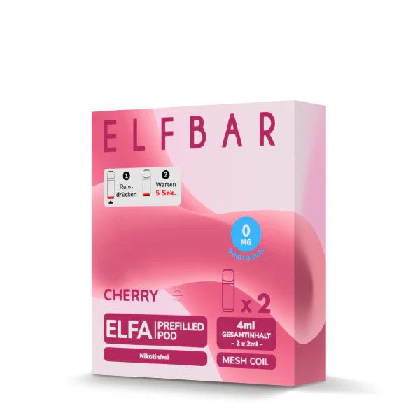 ELFA CP - Prefilled Pod - Cherry (nikotinfrei)